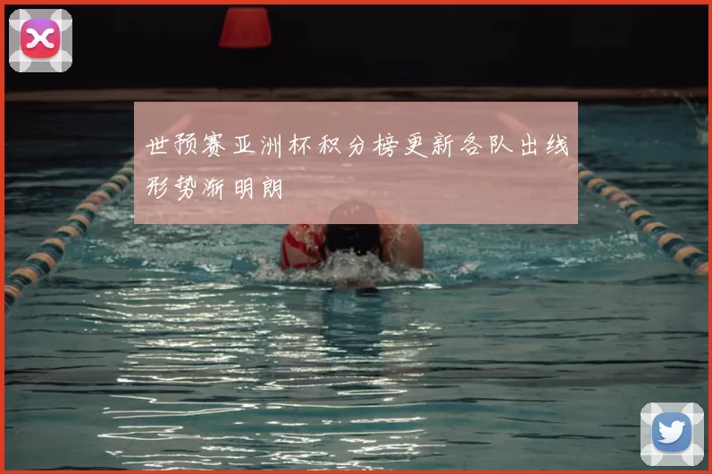 世预赛亚洲杯积分榜更新各队出线形势渐明朗